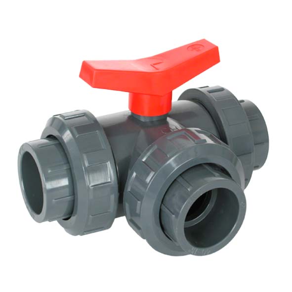 63mm 3-wegkraan L boring  type HI