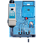 Zoutelektrolyse HS voorgemonteerd op wandplaat met pH en RX regeling - Display - 16g/h-Zwembad 50m³ - met flow switch