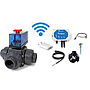 WIFI Automatische 3-wegkraan 50mm  T boring met TLF temperatuursregeling  module  en temperatuursensoren (1 & 3m) - plug & play type Peraqua zelfbouwpakket